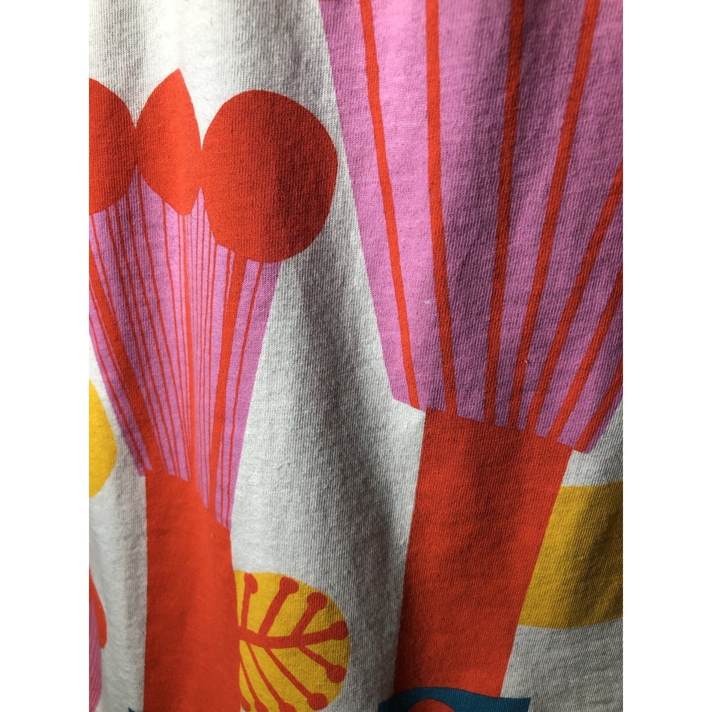Marimekko x Uniqlo Women's S Graphic Tee Colorful Flowers - Picture 4 of 6